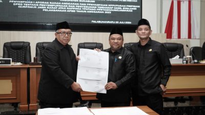 Ketuk Palu!! Raperda Pembinaan Ideologi Pancasila dan Wawasan Kebangsaan