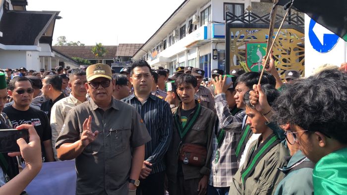 HMI Geruduk Pemda Kota Sukabumi, Pilkada Serentak ASN Harus Netral