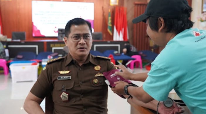 Peduli Kemanusiaan, Kejari Kota Sukabumi Gelar Donor Darah