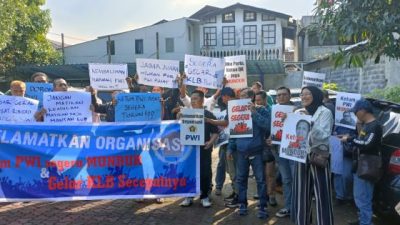 Anggota PWI Se-Bandung Raya Desak Pusat Segera Gelar KLB