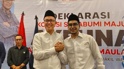 Deklarasi Bacalon Ayep Zaki- Boby Maulana Siap di Pilkada Kota Sukabumi