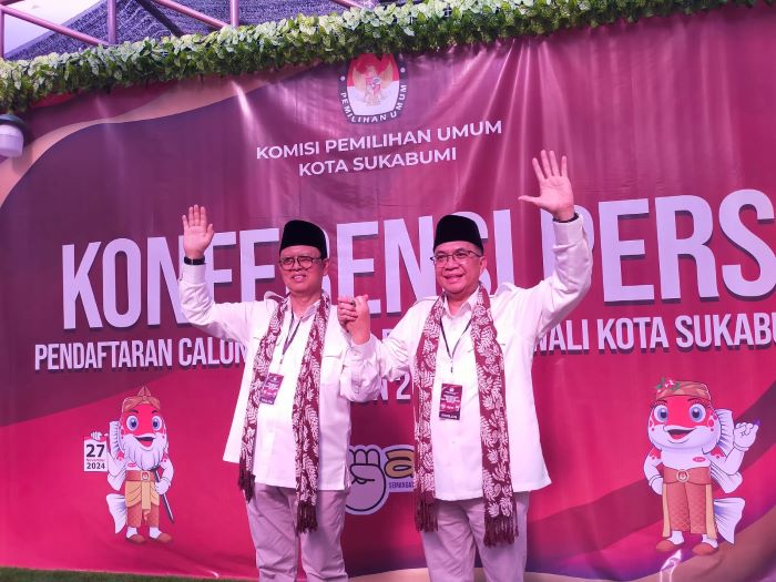 Engan Berkeliling Kota, Muraz-Andri (Maju)  Daftar Ke Dua Ke KPU