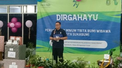 Pj Wali Kota Sukabumi Minta PDAM Tirta Bumi Wibawa Jadi Badan Usaha Penyumbang PAD
