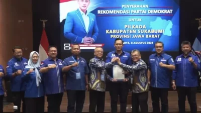 SAH, Iyos- Zaenul Dapat restu AHY Ikut Kontestasi Pilkada Sukabum