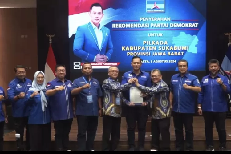 SAH, Iyos- Zaenul Dapat restu AHY Ikut Kontestasi Pilkada Sukabum