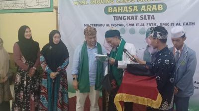 Balon Gubernur Jabar Ilham Habibie Kunjungi Sukabumi, Dido’akan Santri Al-Fath
