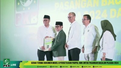 DPP PKB Resmi Rekomendasi Kang Fahmi-Dida di Pilkada 2024