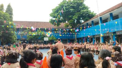 SDN Dewi Sartika Cipta Bina Mandiri Motivasi Siswa Lewat Pesta Siaga pramuka