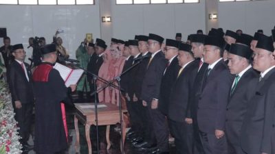 50 Orang Anggota DPRD Kabupaten Sukabumi Periode 2024-2029 Resmi Dilantik