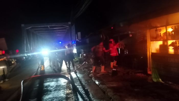 3 Kois di Bagbagan Sukabumi Ludes Terbakar