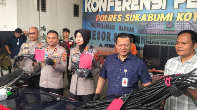 Diduga Sakau, Pemuda Nganggur Nekat Maling Kabel Telkom