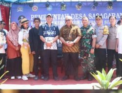 Hari Jadi Desa Sasagaran ke-43, Bupati Marwan: Masyarakatnya Kompak, Potensi Pertaniannya Jempolan