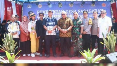 Hari Jadi Desa Sasagaran ke-43, Bupati Marwan: Masyarakatnya Kompak, Potensi Pertaniannya Jempolan