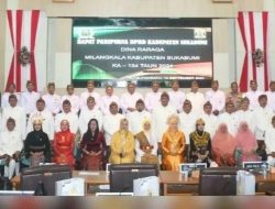 Sidang Paripurna Hari Jadi Kabupaten Sukabumi ke-154, Bupati: Pemerintah Sukses Mengukir Prestasi di Segala Aspek