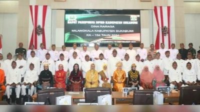 Sidang Paripurna Hari Jadi Kabupaten Sukabumi ke-154, Bupati: Pemerintah Sukses Mengukir Prestasi di Segala Aspek