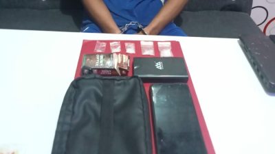 Polisi Amankan Pria Diduga Pengedar Shabu, Barang Bukti Ditemukan di Bungkus Rokok