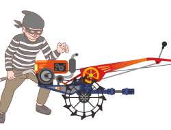 Petani Jampangkulon Resah, Tiga Unit Hand Traktor Hilang Digondol Maling