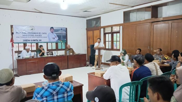 Reses Hamzah Gurnita, Upayakan Aspirasi Masyarakat Termasuk Insentif Guru Ngaji