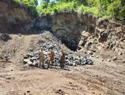 Tambang Batu di Simpenan Diduga Langgar Izin, Khawatir Ancam Jalan Nasional