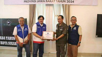 DPD Hiswana Migas Jakarta Salurkan Bantuan Korban Bencana Kabupaten Sukabumi, Sekda Sampaikan Ini