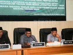 Bupati Sukabumi Hadiri Rapat Paripurna DPRD Bahas Agenda Prioritas Pembangunan 2025
