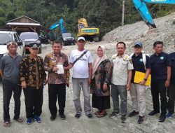 Tak Kantongi Izin, DPMPTSP Kabupaten Sukabumi Sidak dan Tutup Tambang Batu Hijau di Cikembar