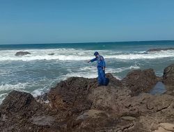 Potensi Gelombang Tinggi Melanda Perairan Selatan Sukabumi