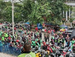 Ratusan Pengemudi Ojol Mogok Beroperasi,  Tuntut Penghapusan Sistem Slot dan Aceng
