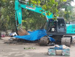 Pasar Monyet Legenda di Citepus Palabuhanratu Dibongkar Libatkan Satpol PP dan TNI-Polri