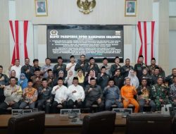 DPRD Kabupaten Sukabumi Gelar Rapat Paripurna Penetapan Pasangan Calon Terpilih dan Usulan Pemberhentian Pejabat Eksekutif