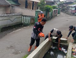 BPBD Kota Sukabumi Cek Lokasi Rawan Banjir, Sungai Cileles Mengalami Pendangkalan