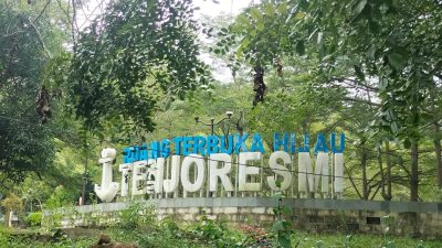 Taman RTH Tenjoresmi Tempat Favorit Ngabuburit Warga Palabuhanratu