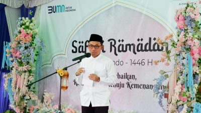 Safari Ramadan PT Jamkrindo Salurkan Bantuan Sosial Bagi Yatim Piatu di Palembang