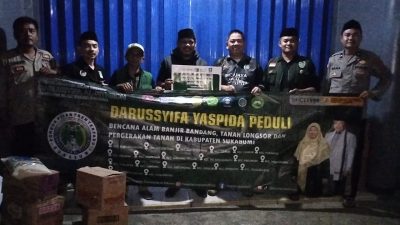 LPBI NU Sukabumi Salurkan Bantuan Melewati Medan Terjal Berlilku