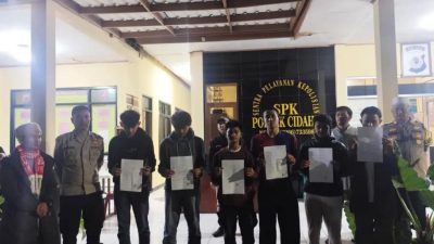 Dua Kelompok Remaja Perang Bambu di Cidahu, Polisi Sigap Amankan Pelaku