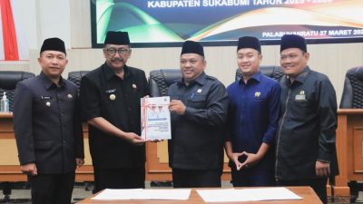 DPRD Kabupaten Sukabumi Gelar Paripurna Bahas LKPJ 2024 dan Rancangan RPJMD 2025-2029