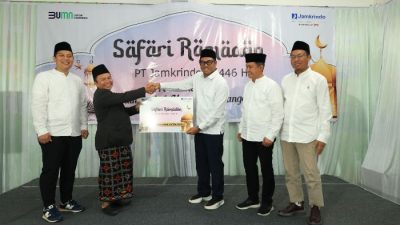 Jamkrindo Tebar Berkah Ramadan, Salurkan Bantuan Sosial di Serang