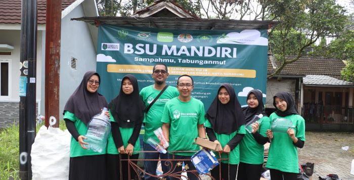 Perum Taman Asri Kembangkan Bank Sampah, Ada 70 Warga RT 14 Masuk Nasabah Aktif