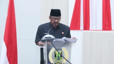 Bupati Sampaikan Jawaban atas Pandangan Umum Fraksi-fraksi Soal Raperda Pajak dan Retribusi Daerah