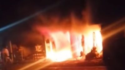 Rumah Warga Bojongjengkol Ludes Terbakar, Pasutri Alami Luka Bakar Serius