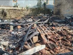 Rumah Panggung di Ciemas Ludes Terbakar, Kerugian Ditaksir Capai Rp25 juta