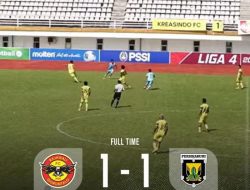 Persikabumi Raih Hasil Imbang 1-1 Kontra Kreasindo di Laga Sengit Liga 4 Nasional