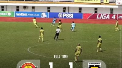 Persikabumi Raih Hasil Imbang 1-1 Kontra Kreasindo di Laga Sengit Liga 4 Nasional