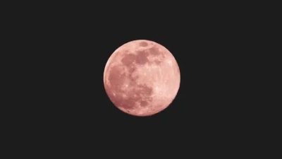 Fenomena Langit Indah: "Pink Moon" Sapa Sukabumi