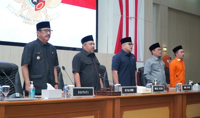 Ini Jawaban Bupati atas Pandangan Fraksi Terkait Pajak dan Retribusi Daerah di Rapat Paripurna ke-12