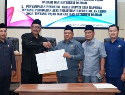 Raperda Perubahan Pajak dan Retribusi Daerah Bagian dari Penguatan Sistem