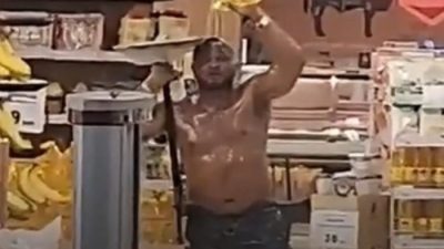 WNA Mengamuk di Supermarket Kalibata City: Diduga Mabuk, Rusak Barang Dagangan dan Bikin Panik