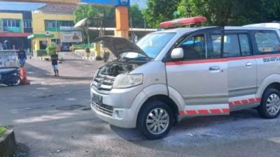 Ambulans Pembawa Pasien Darurat Nyaris Terbakar di RSUD Palabuhanratu
