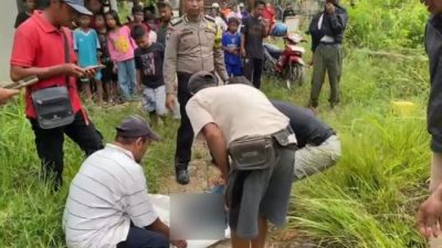 Warga Cibadak Geger, Jasad Bayi Laki-Laki Ditemukan di Saluran Air Bendungan Waterkrach