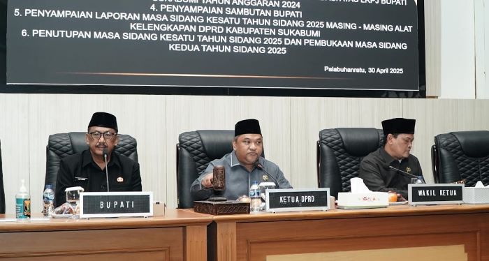 DPRD Sukabumi Bahas LKPJ 2024 dan Tutup Masa Sidang Kesatu